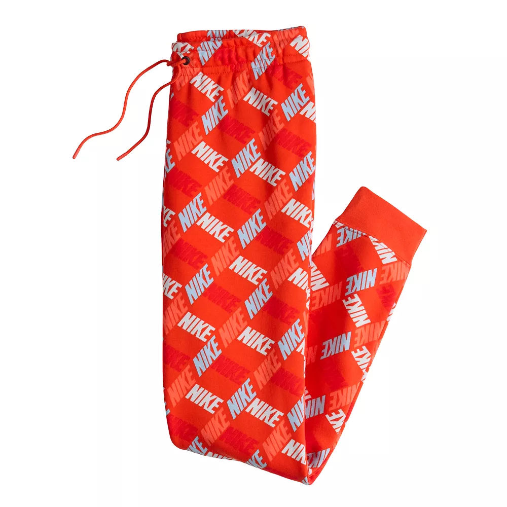 Women's Nike Sportswear Essentials Printed Fleece Midrise Pants 6 Women's Nike Sportswear Essentials Printed Fleece Midrise Pants - Image 6
