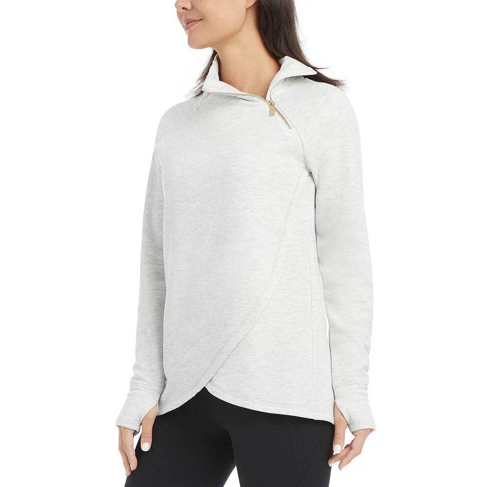 Women's Jockey Sport® Asymmetrical Fleece Pullover - Image 10