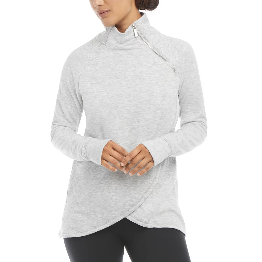 Women's Jockey Sport® Asymmetrical Fleece Pullover - Image 7