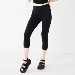 Juniors' SO® Lounge Capri Leggings