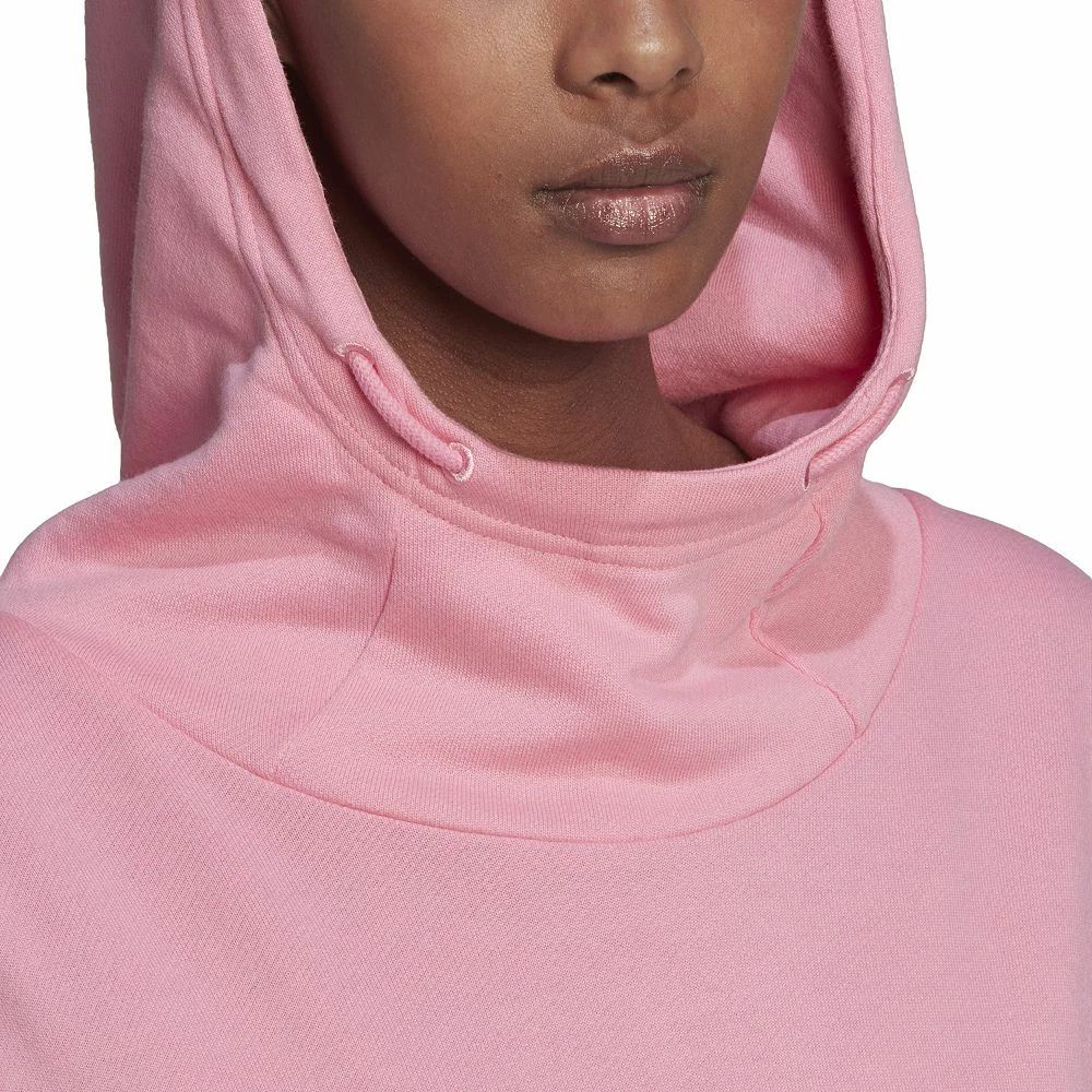 Women's adidas Studio Lounge Cropped Hoodie - Image 6