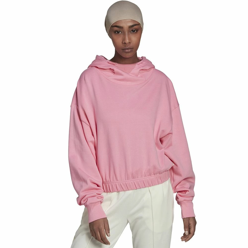 Women's adidas Studio Lounge Cropped Hoodie