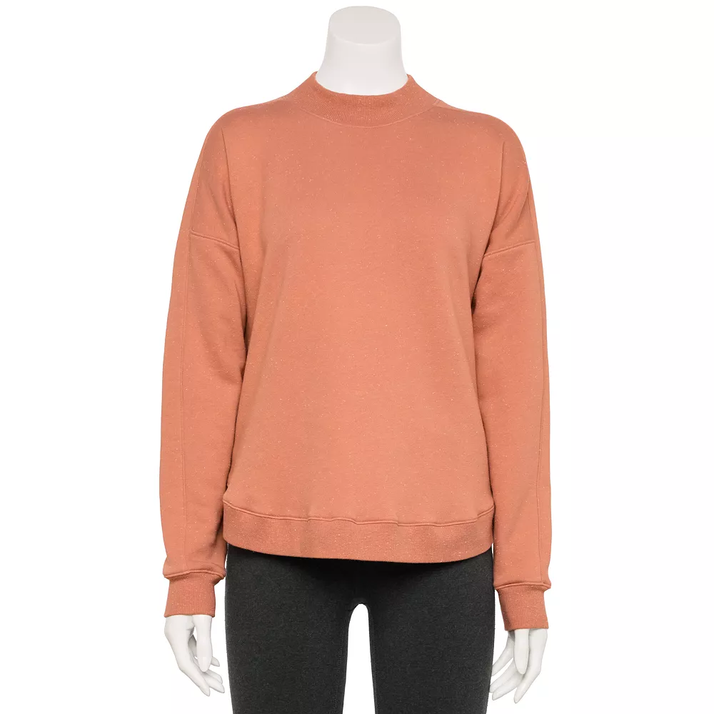 Women's Tek Gear® Ultrasoft Fleece Mockneck Sweatshirt - Image 10