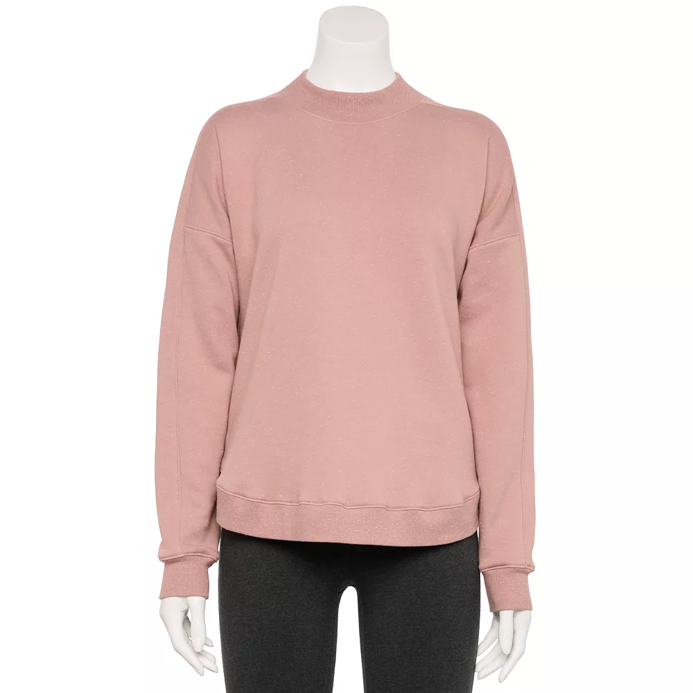Women's Tek Gear® Ultrasoft Fleece Mockneck Sweatshirt - Image 7