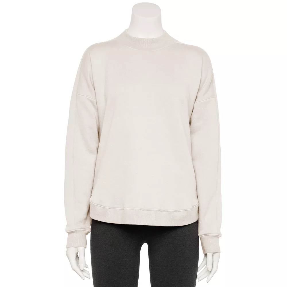 Women's Tek Gear® Ultrasoft Fleece Mockneck Sweatshirt - Image 9