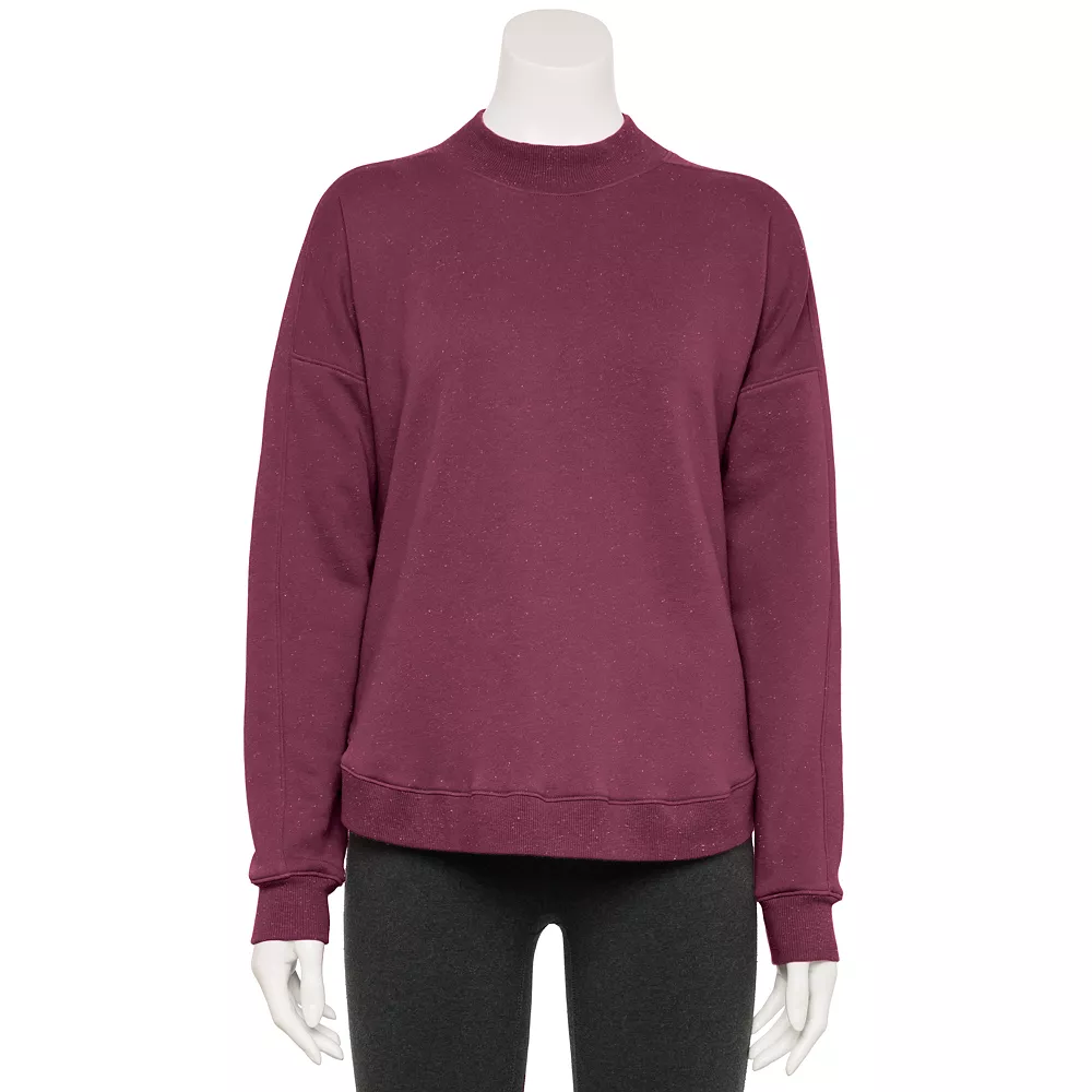 Women's Tek Gear® Ultrasoft Fleece Mockneck Sweatshirt - Image 8