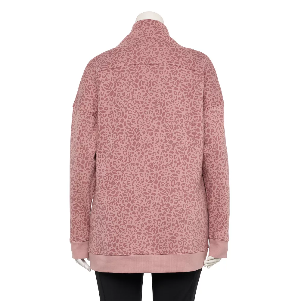 Plus Size Tek Gear® Ultrasoft Fleece Cowlneck Tunic - Image 9