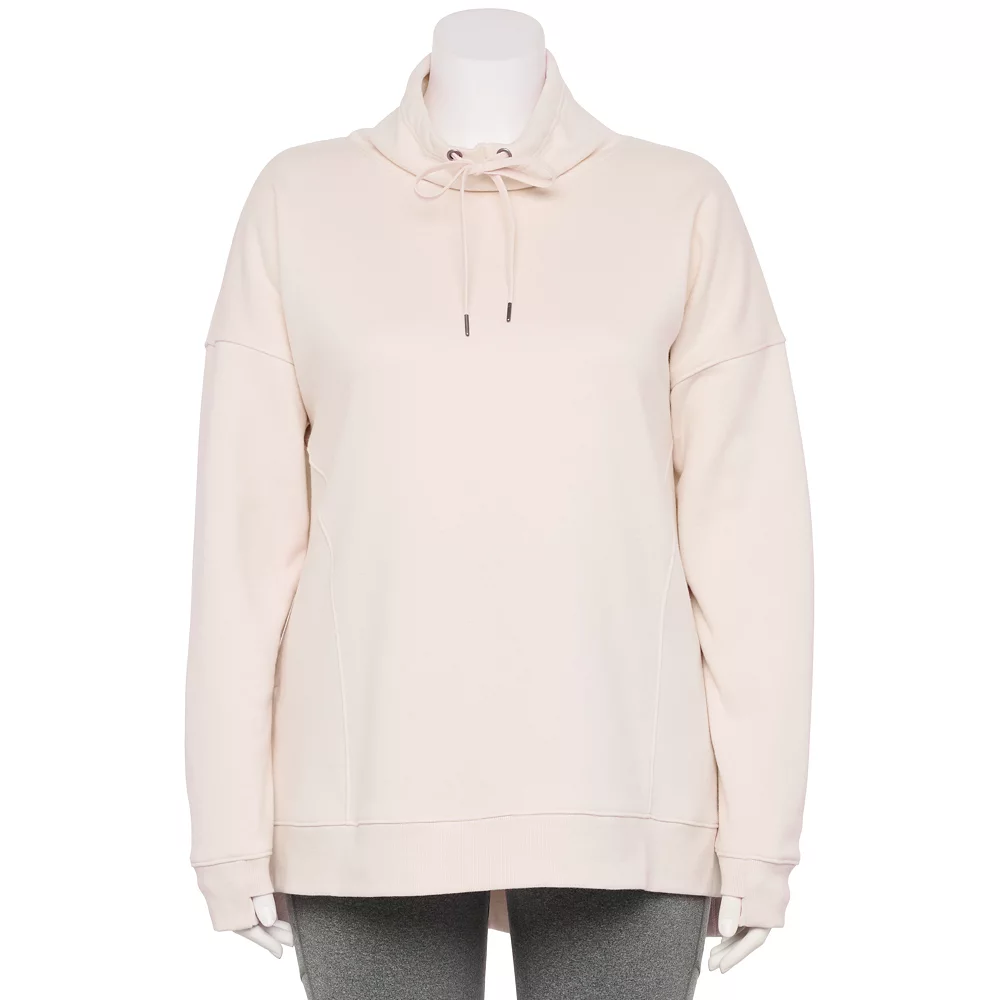 Plus Size Tek Gear® Ultrasoft Fleece Cowlneck Tunic - Image 4