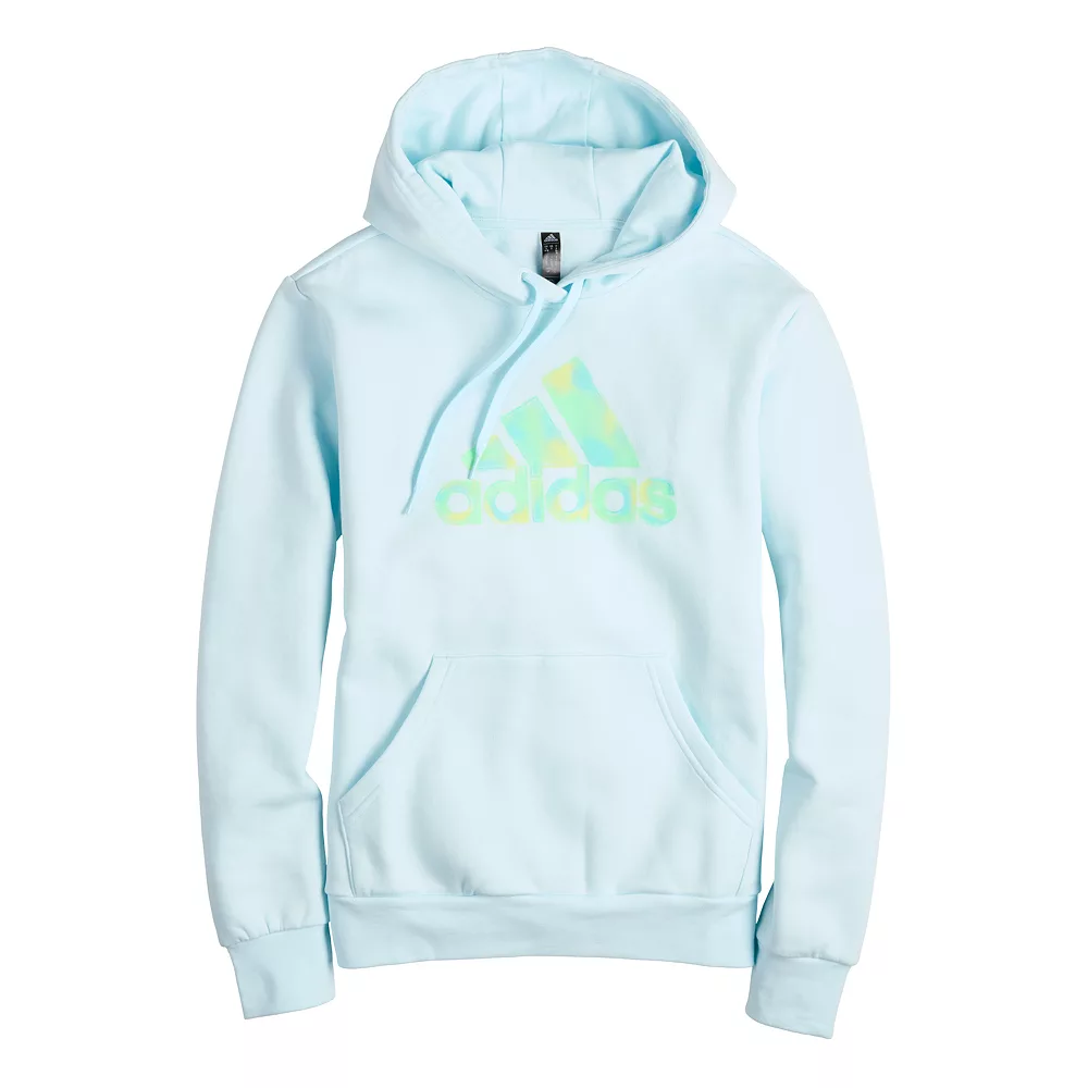 Women's adidas Badge Of Sport 2-Tone Graphic Hoodie 6 Women's adidas Badge Of Sport 2-Tone Graphic Hoodie - Image 6