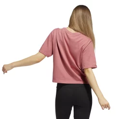 Women's adidas Holiday Fleece Graphic Crop Top 9 Women's adidas Holiday Fleece Graphic Crop Top -Vans Shop 5577958 ALT