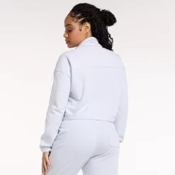 Women's FLX Embrace Quarter-Zip French Terry Sweatshirt -Vans Shop 5580829 ALT