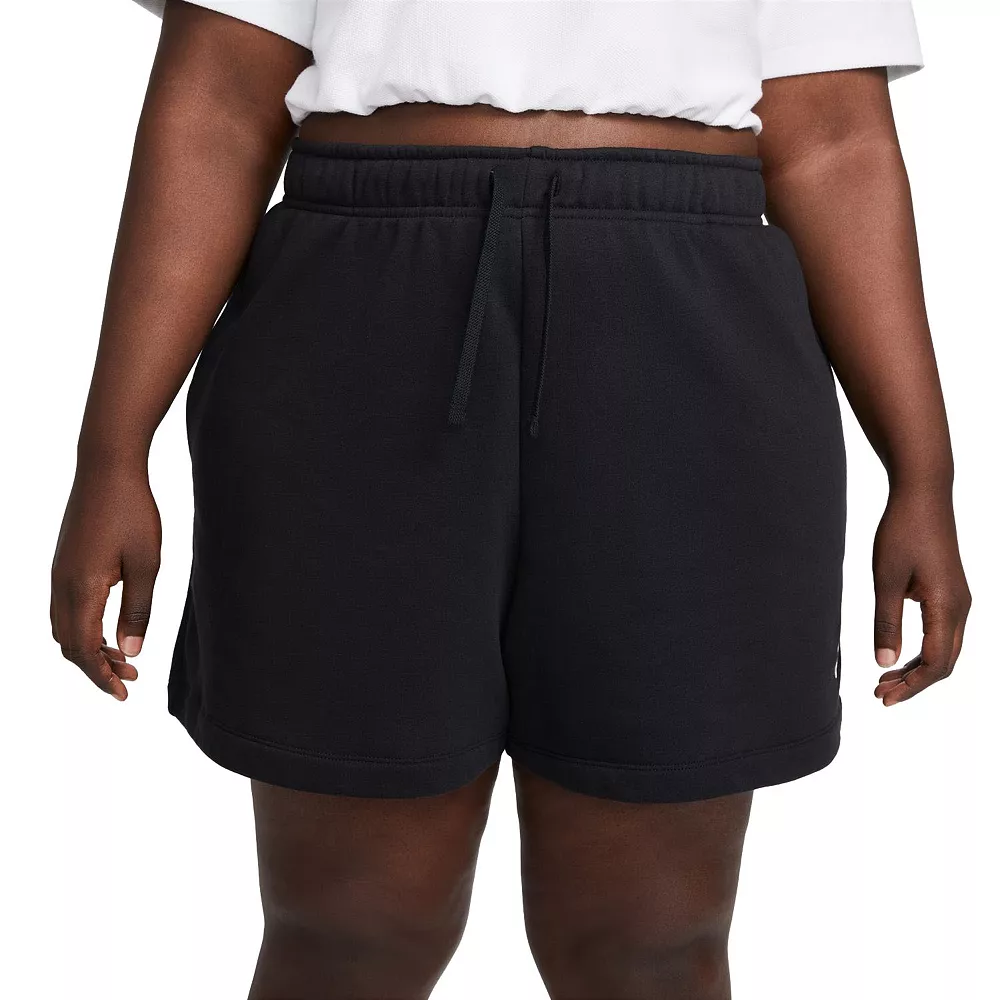 Plus Size Nike Club Fleece Shorts 6 Plus Size Nike Club Fleece Shorts - Image 6