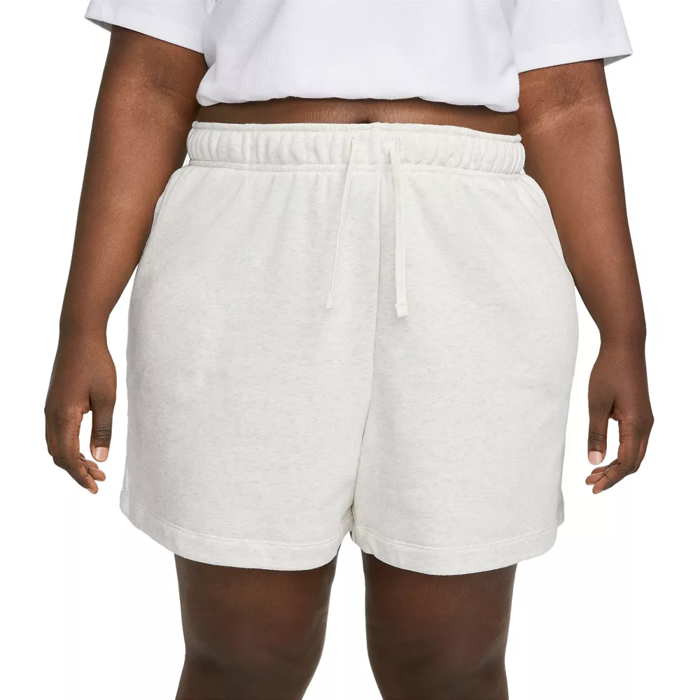 Plus Size Nike Club Fleece Shorts 2 Plus Size Nike Club Fleece Shorts - Image 2