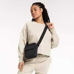 Women's FLX Embrace French Terry Crewneck Sweatshirt 7 Women's FLX Embrace French Terry Crewneck Sweatshirt -Vans Shop 5581139 Bisque Tan