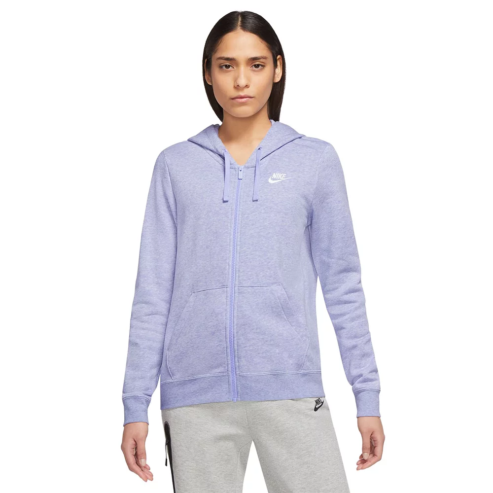 Women's Nike Sportswear Club Fleece Full-Zip Hoodie - Image 3