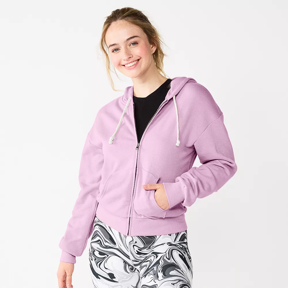 Juniors' SO® Favorite Long Sleeve Zip-Up Hoodie - Image 11