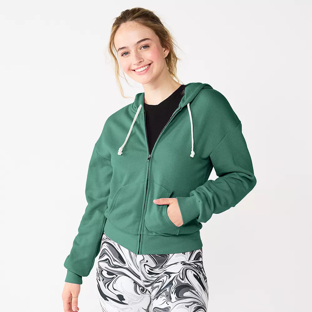 Juniors' SO® Favorite Long Sleeve Zip-Up Hoodie - Image 10