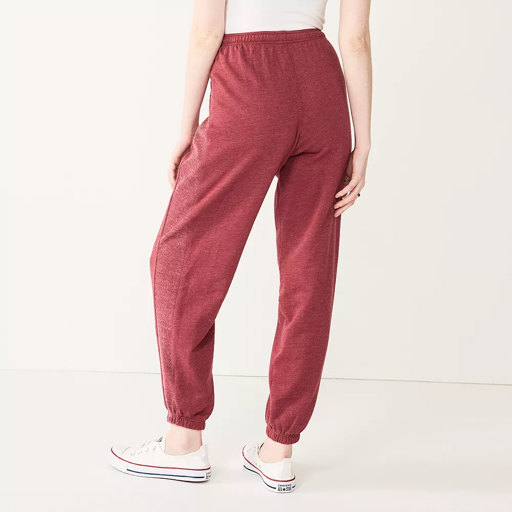 Juniors' SO® Oversized High-Rise Boyfriend Joggers - Image 4