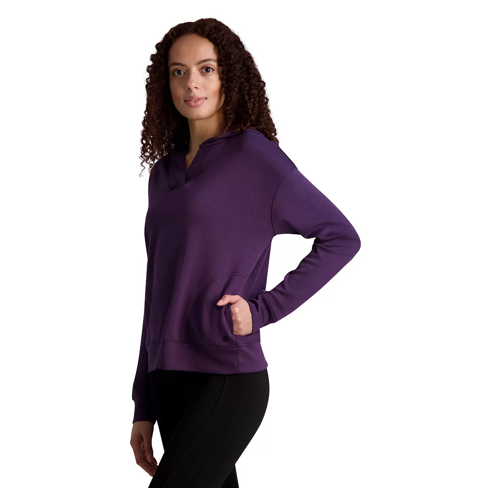 Women's Gaiam Hudson V-Neck Hoodie - Image 6