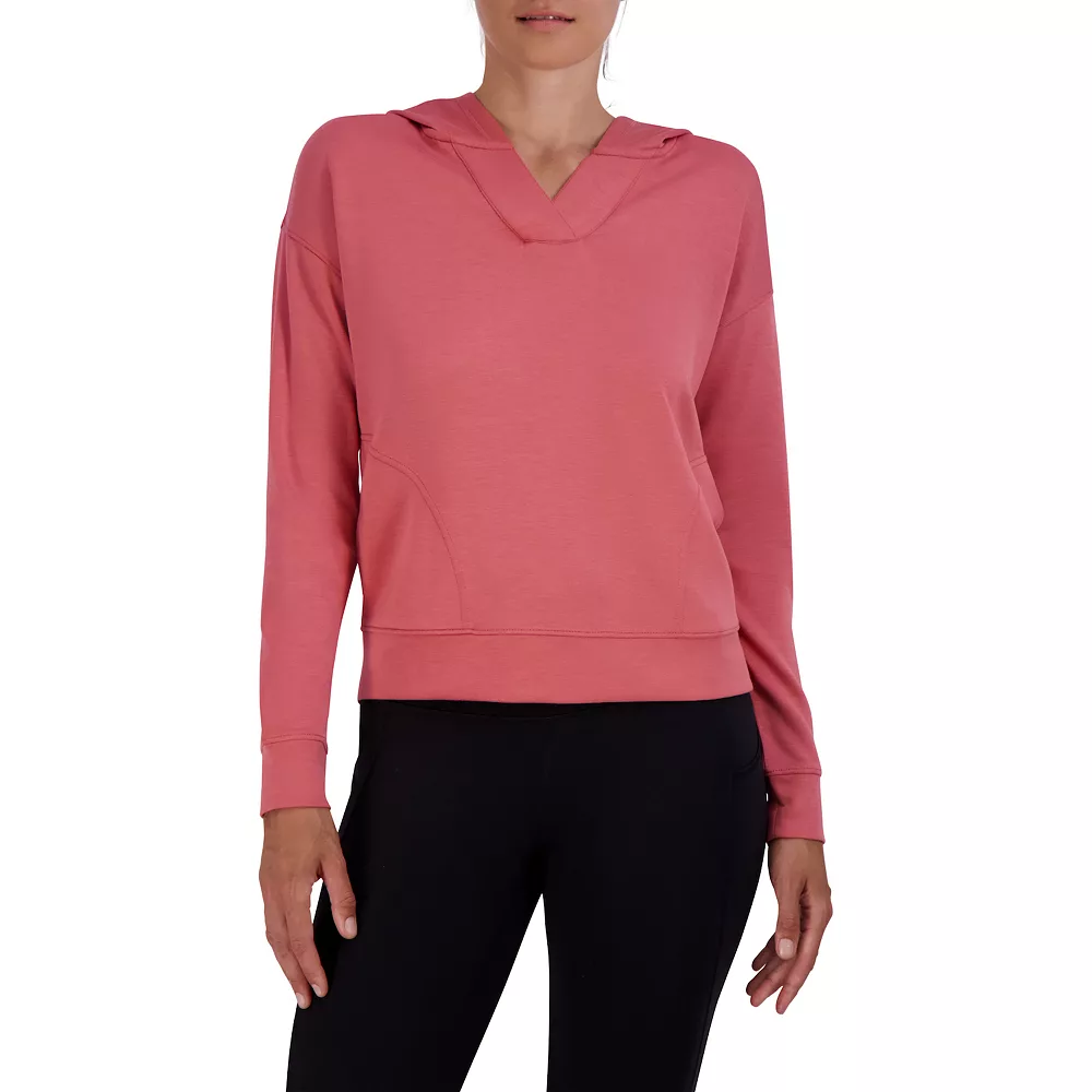 Women's Gaiam Hudson V-Neck Hoodie - Image 2