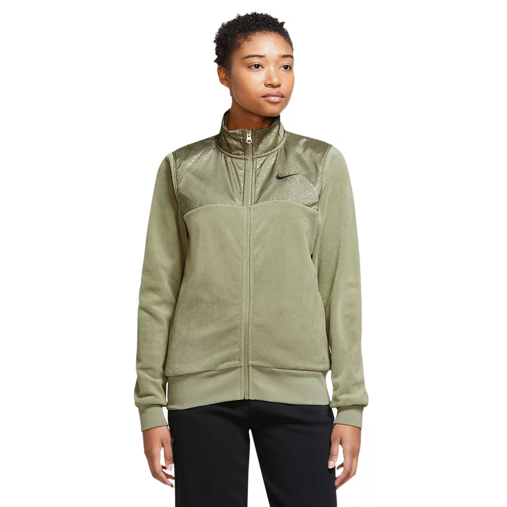 Women's Nike Sportswear Stardust Plush Track Jacket - Image 2