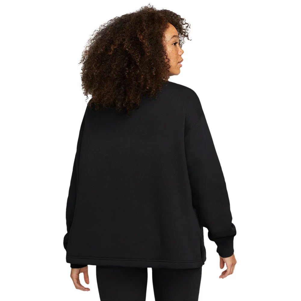 Women's Nike Sportswear Swoosh Quarter-Zip Fleece Top - Image 5