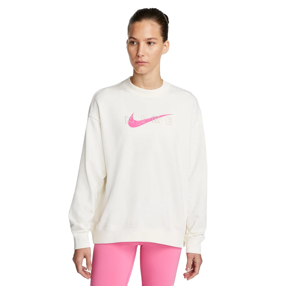 Women's Nike Dri-FIT Get Fit Graphic Training Sweatshirt - Image 2