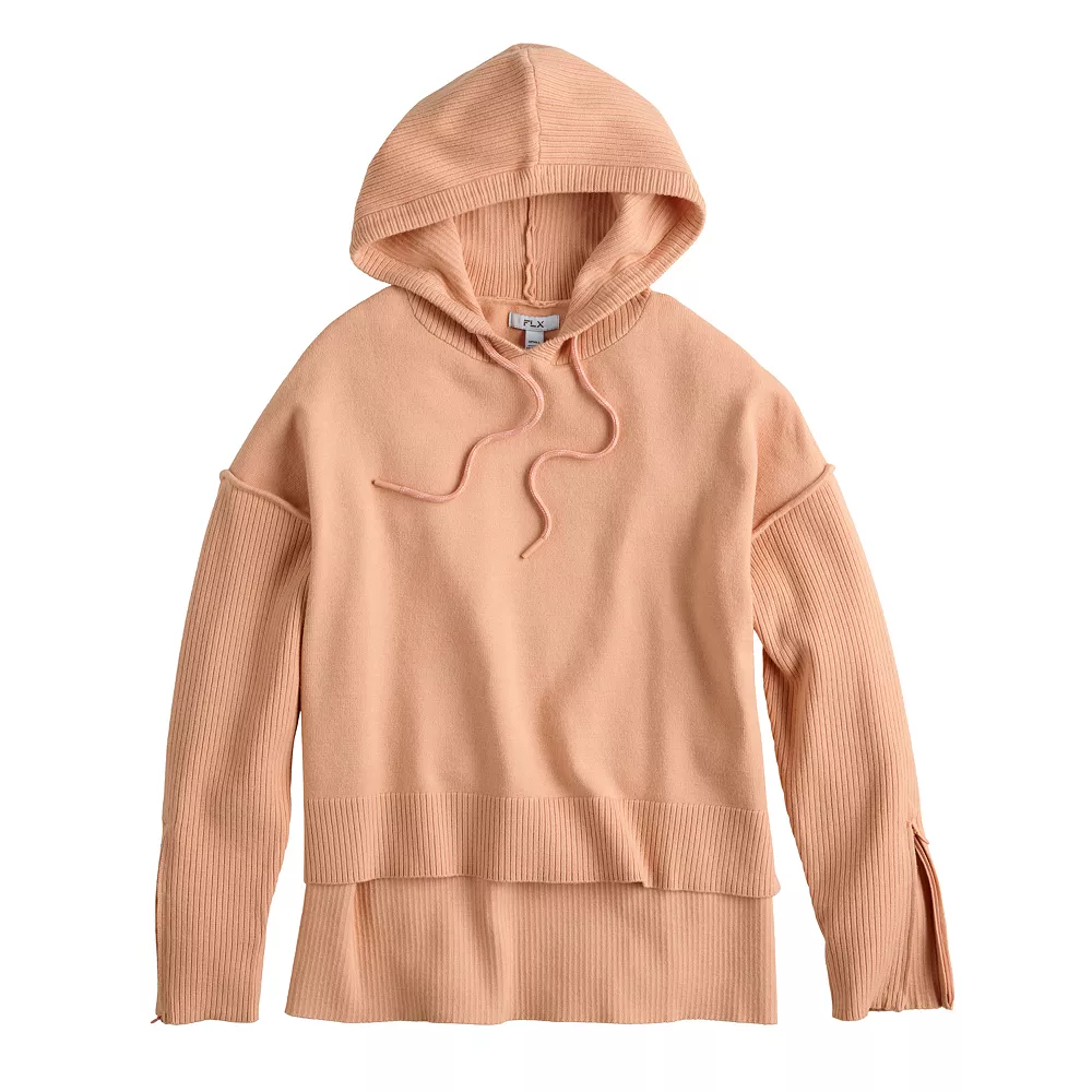Women's FLX Hooded High-Low Sweater 7 Women's FLX Hooded High-Low Sweater - Image 7