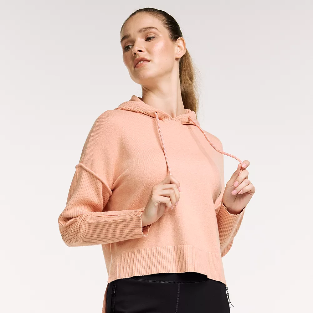Women's FLX Hooded High-Low Sweater 4 Women's FLX Hooded High-Low Sweater - Image 4