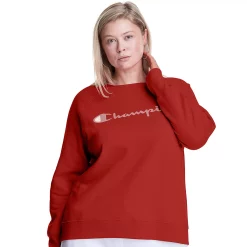 Plus Size Champion® Powerblend Graphic Fleece Sweatshirt -Vans Shop 5720804 Warm Cinnamon Brown