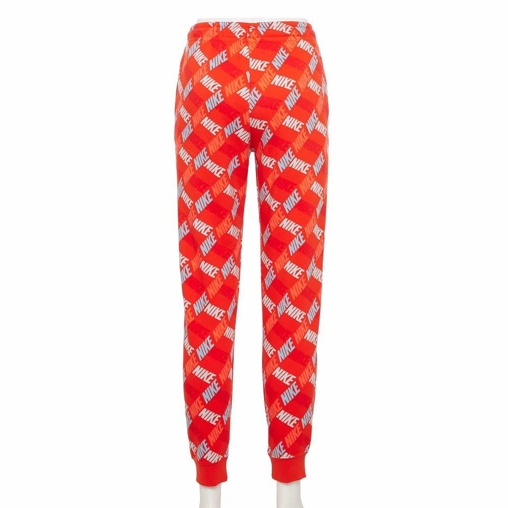 Women's Nike Sportswear Essentials Printed Fleece Midrise Pants 3 Women's Nike Sportswear Essentials Printed Fleece Midrise Pants - Image 3