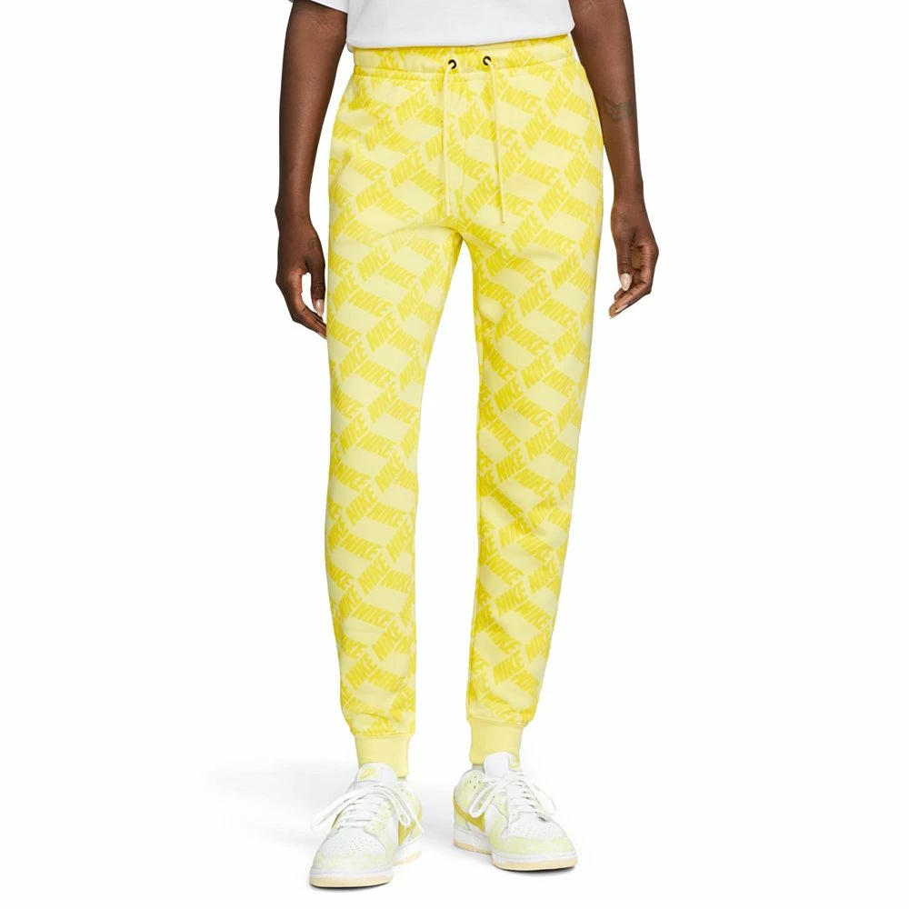 Women's Nike Sportswear Essentials Printed Fleece Midrise Pants 2 Women's Nike Sportswear Essentials Printed Fleece Midrise Pants - Image 2