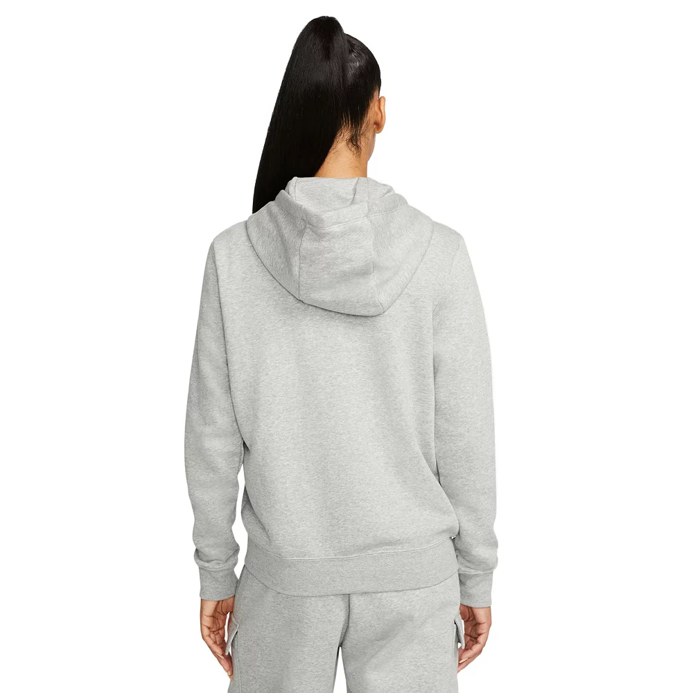 Women's Nike Sportswear Club Fleece Full-Zip Hoodie - Image 5