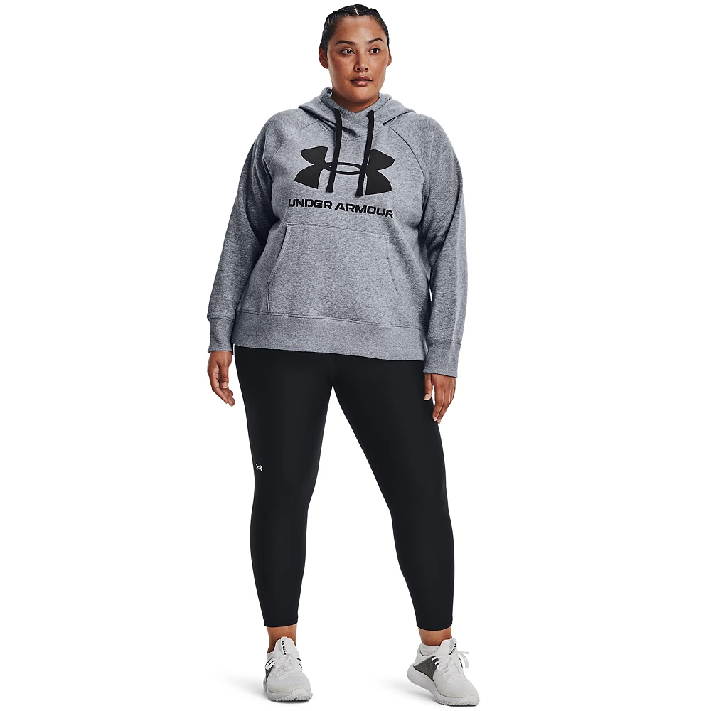 Plus Size Under Armour Rival Fleece Logo Hoodie 4 Plus Size Under Armour Rival Fleece Logo Hoodie - Image 4