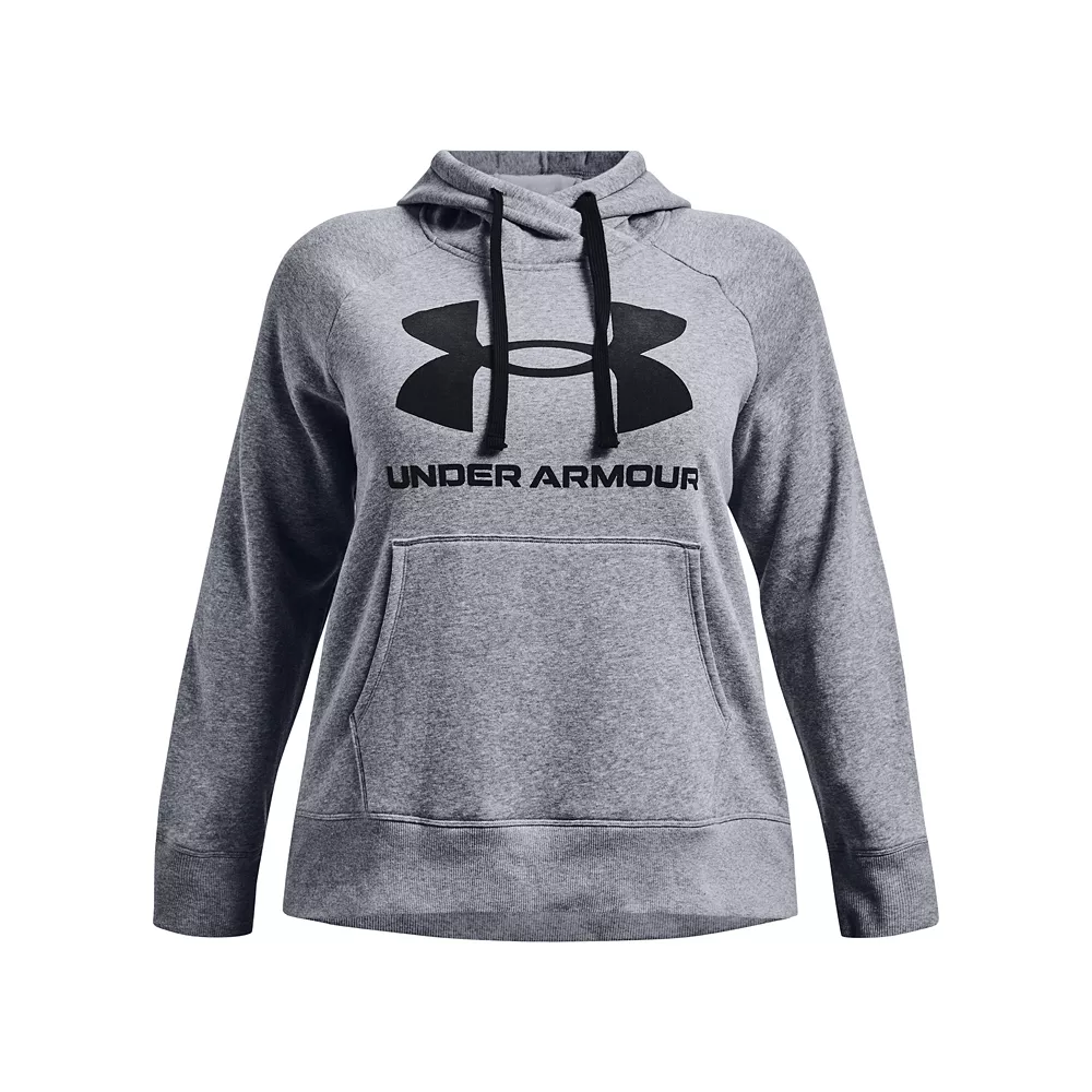 Plus Size Under Armour Rival Fleece Logo Hoodie 6 Plus Size Under Armour Rival Fleece Logo Hoodie - Image 6