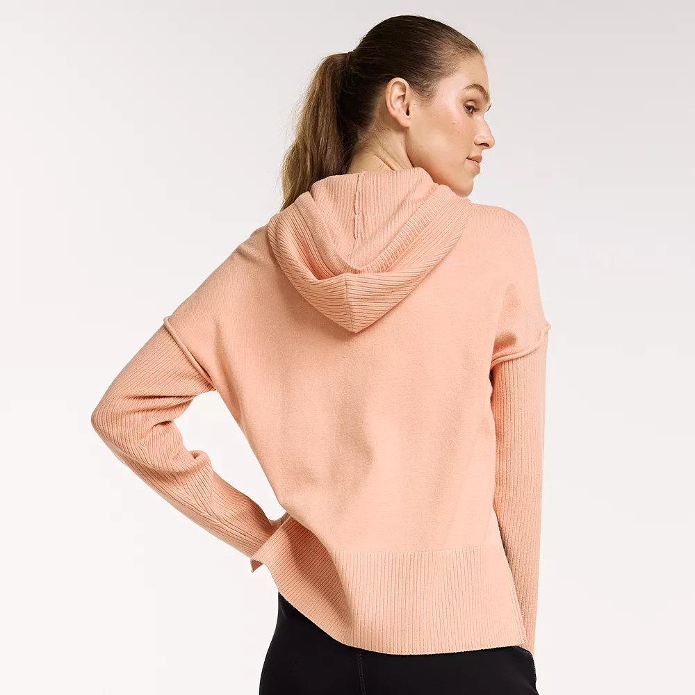 Women's FLX Hooded High-Low Sweater 5 Women's FLX Hooded High-Low Sweater - Image 5