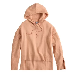Women's FLX Hooded High-Low Sweater 11 Women's FLX Hooded High-Low Sweater -Vans Shop 6225149 ALT2