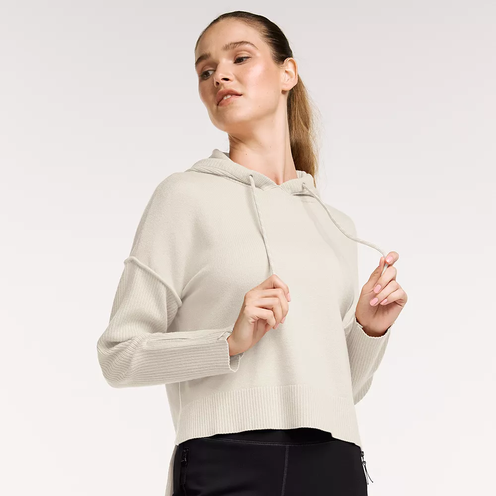 Women's FLX Hooded High-Low Sweater 3 Women's FLX Hooded High-Low Sweater - Image 3